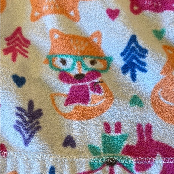 Kids Pajamas with Fox Print - Multicolor - Picture 4 of 5